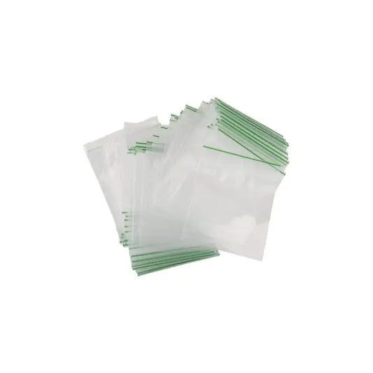 Zipper Branded 40mm x 40mm Clear Bags - Smoking Products