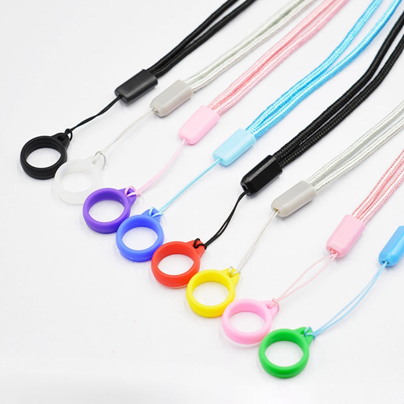 Silicone Ring E Cig Vape Pen Holder Lanyard Neck Strap