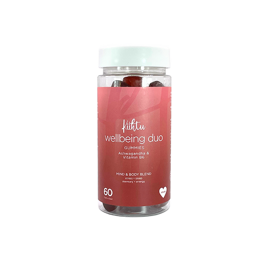 Kiihtu Wellbeing Duo Ashwagandha Gummy - 60 Pieces