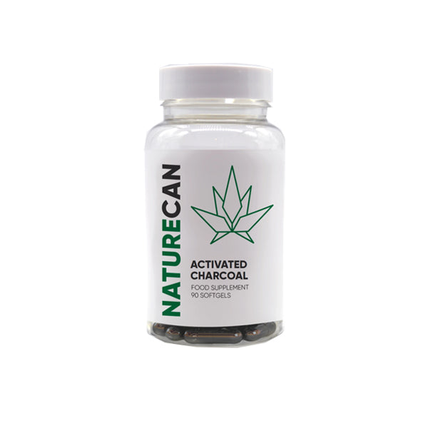 Naturecan Activated Charcoal Capsules - 90 Caps