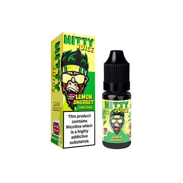 20mg Vapes Bars Nitty Juice Salts 10ml Nic Salt (50VG/50PG)