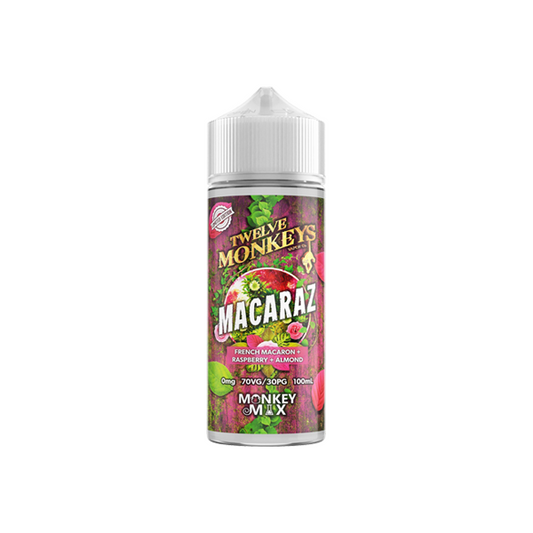 Twelve Monkeys Limited Edition 100ml Shortfill 0mg (65VG/35PG)