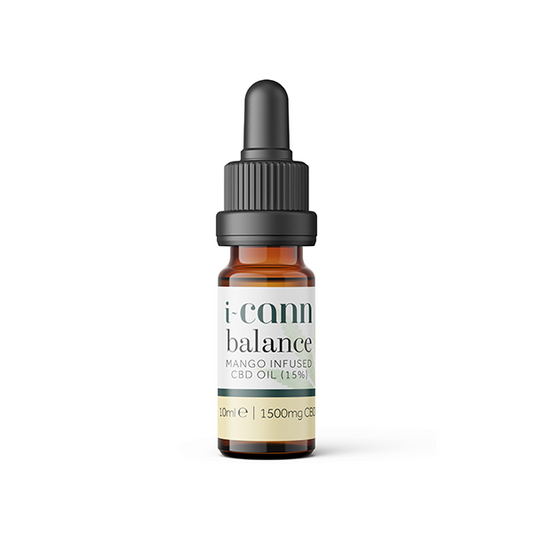 i-Cann Balance 15% Mango Infused CBD Oil - 10ml