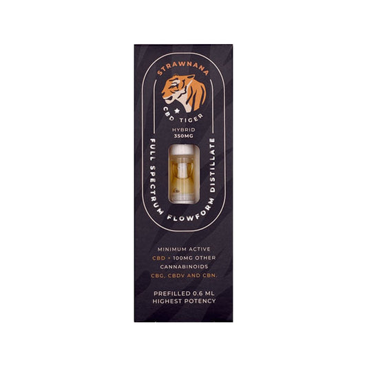 CBD Tiger 350mg Full Spectrum CBD Flowform Vape Cartridge