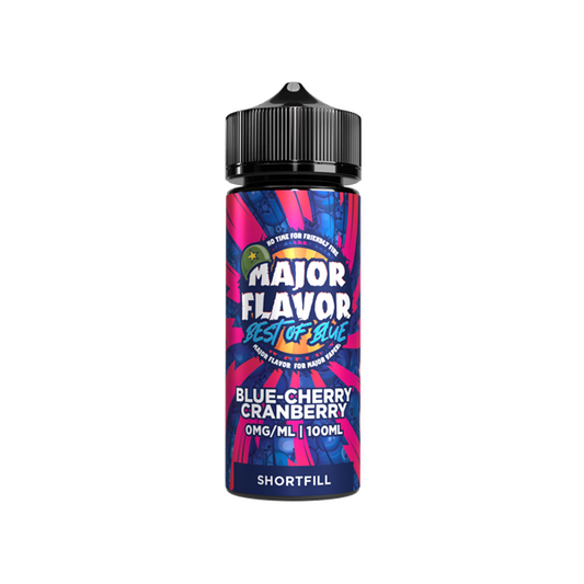 Major Flavour Best Of Blue 100ml Shortfill 0mg (70VG/30PG)