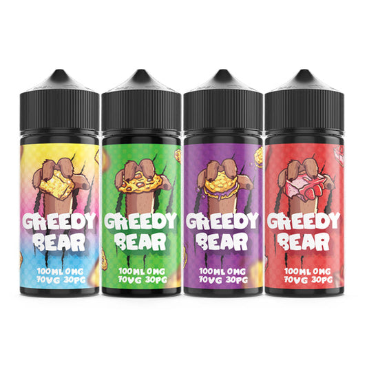 Greedy Bear 100ml Shortfill 0mg (70VG/30PG)