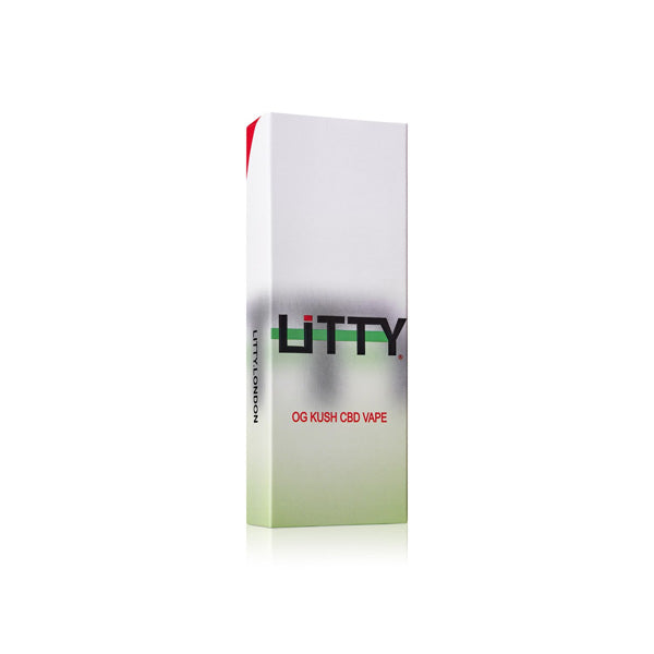 Litty 40% Broad Spectrum CBD Vape Pen & Kit - OG Kush