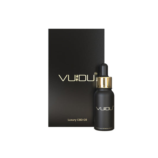 VUDU 10% Luxury Full Spectrum 1500mg CBD Oil - 15ml