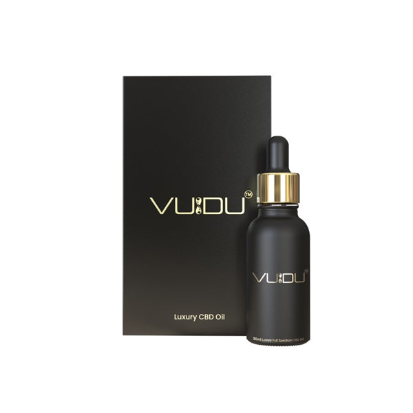 VUDU 5% Luxury Full Spectrum 1500mg CBD Oil - 30ml