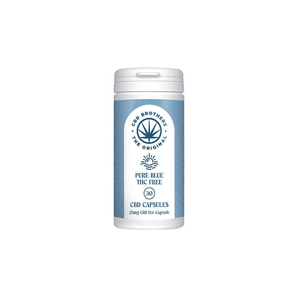 CBD Brothers Pure Blue 750mg CBD Vegan Capsules - 30 Caps