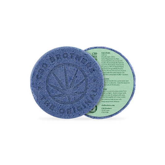 CBD Brothers 100mg CBD Lavender Bath Bomb - 100g