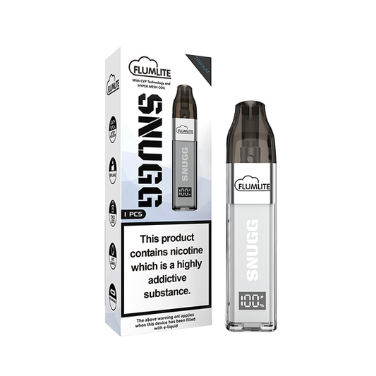 Flumlite Snugg Refillable Disposable Vape Device - 6000 puffs