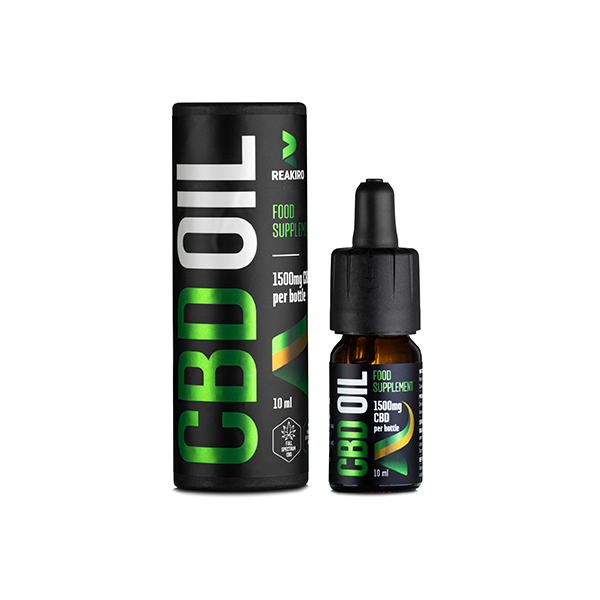 Reakiro 1500mg CBD Oil 15% Full Spectrum - 10ml