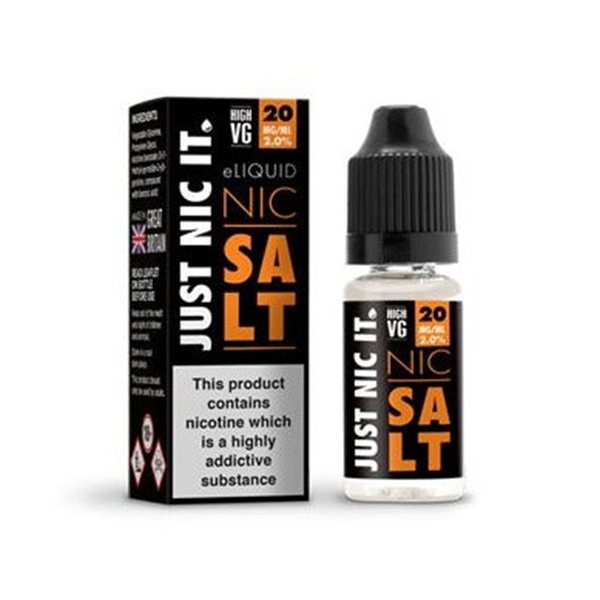 20mg Just Nic It Nic Salt 10ml (80VG/20PG)