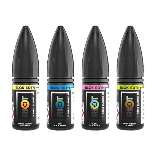 20mg Riot Squad Black Edition Nic Salts 10ml (50VG/50PG)