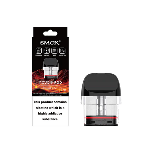 Smok Novo 5 Replacement Pods 3PCS 0.7Ω 2ml