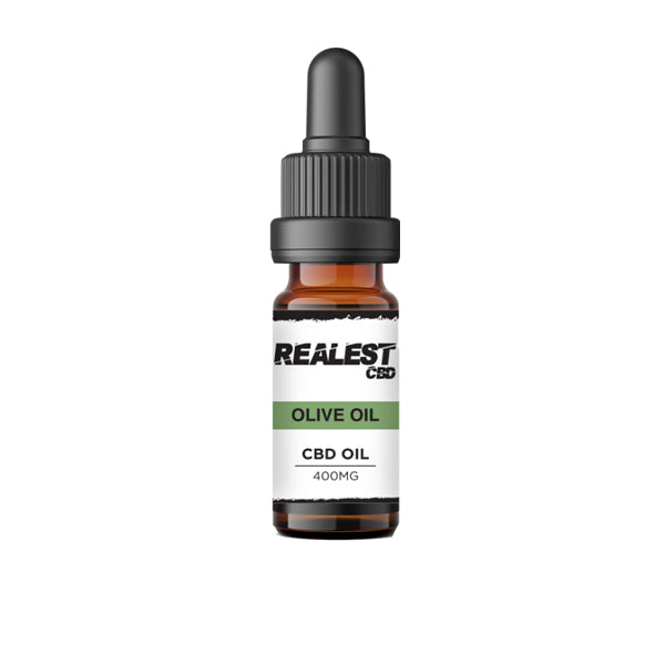 Realest CBD 400mg Broad Spectrum CBD 10ml Olive Oil (BUY 1 GET 1 FREE)