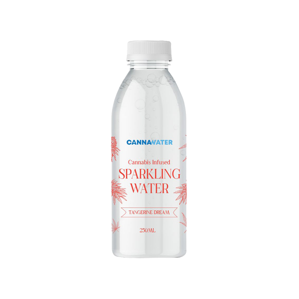 Cannawater Cannabis Infused Tangerine Dream Sparkling Water 250ml