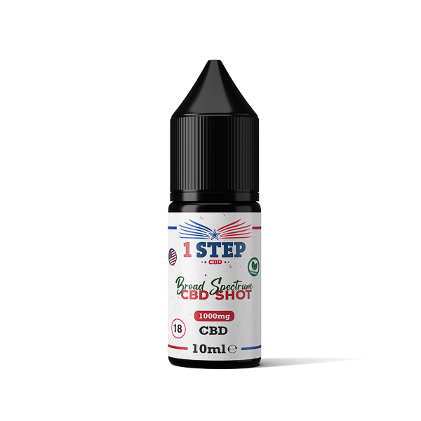 1 Step CBD 1000mg Broad Spectrum CBD Shot 10ml